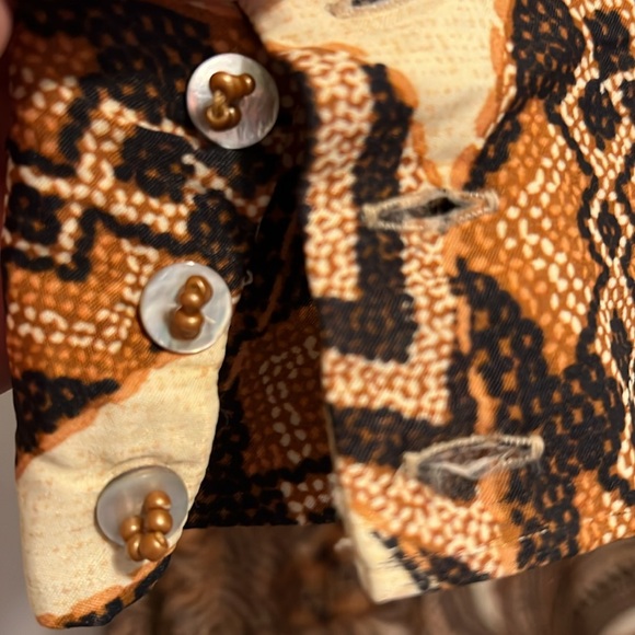 NWT Farm Rio Yawanawa Banana Lenzing Evovero Vanahu blouse - Picture 9 of 15